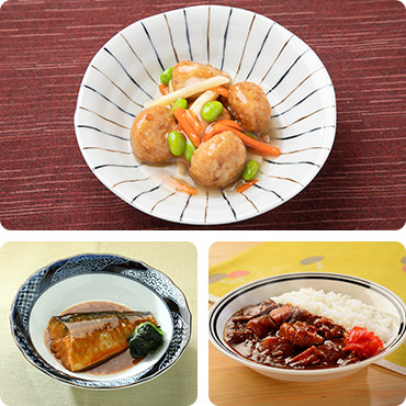 自宅と変わらない食べ飽きないおいしさ